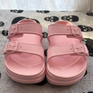 Wild Fable Pink Platform Sandals